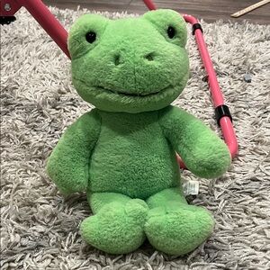 Build-A-Bear Green Spring Frog plush